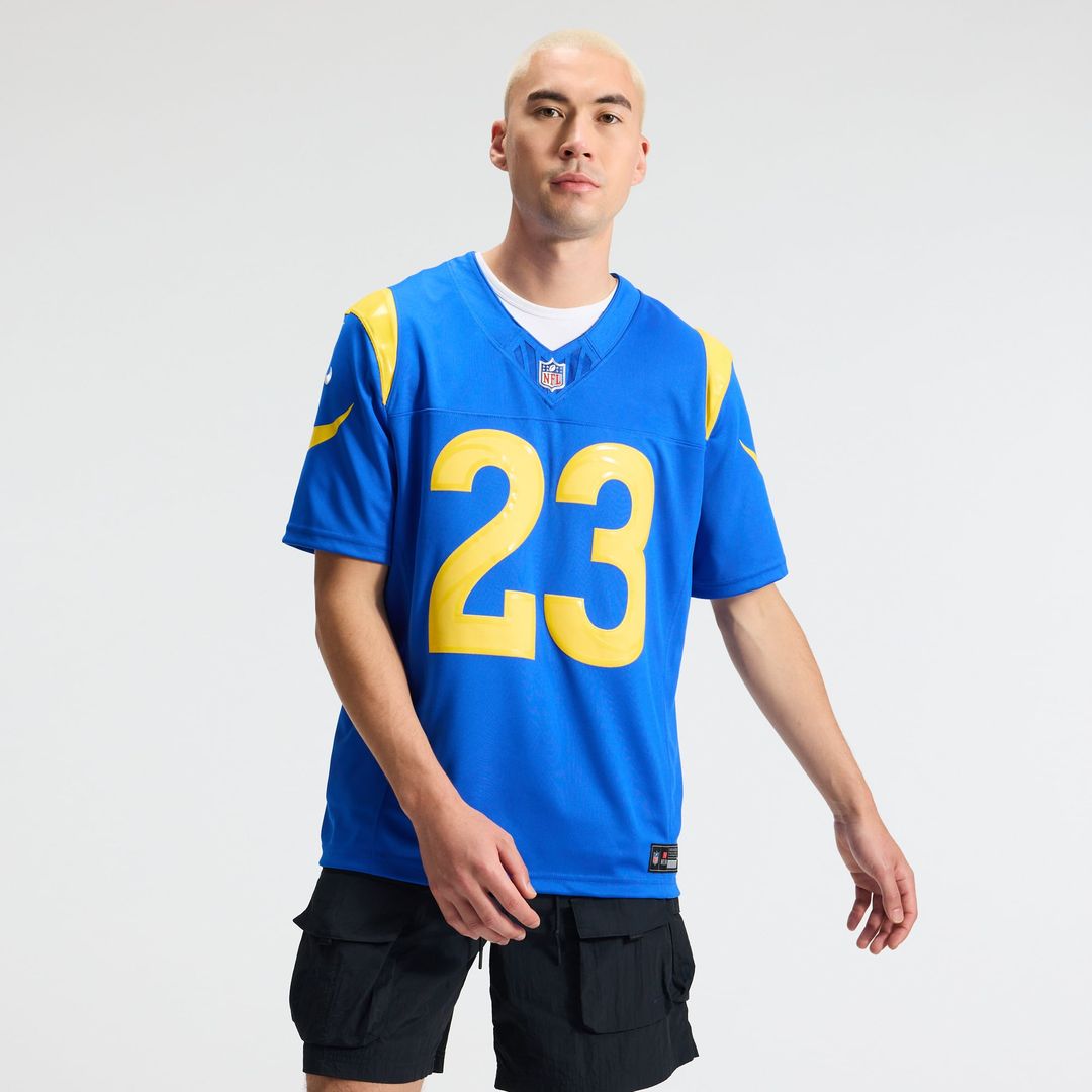 Kyren Williams Los Angeles Rams Nike Royal Team Vapor F.U.S.E. Stitched Limited Jersey