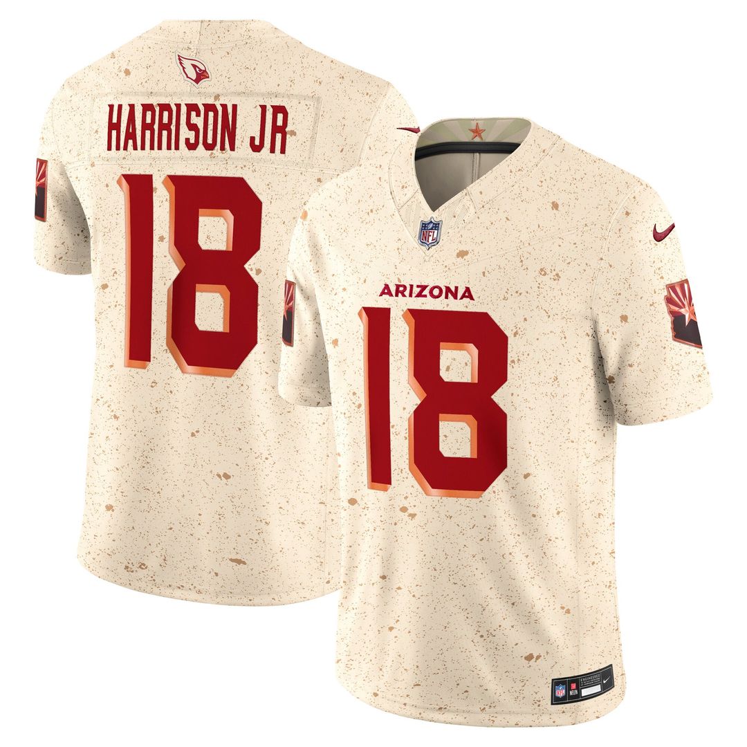 Marvin Harrison Jr. Arizona Cardinals Nike Natural Rivalries Collection Stitched Limited Jersey