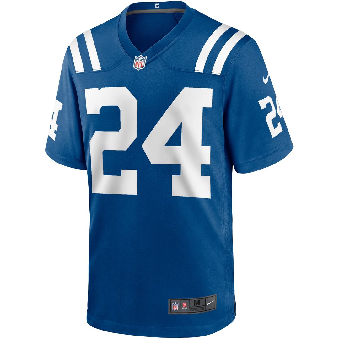 Lenny Moore Indianapolis Colts Nike Royal Game Retired Player Jersey