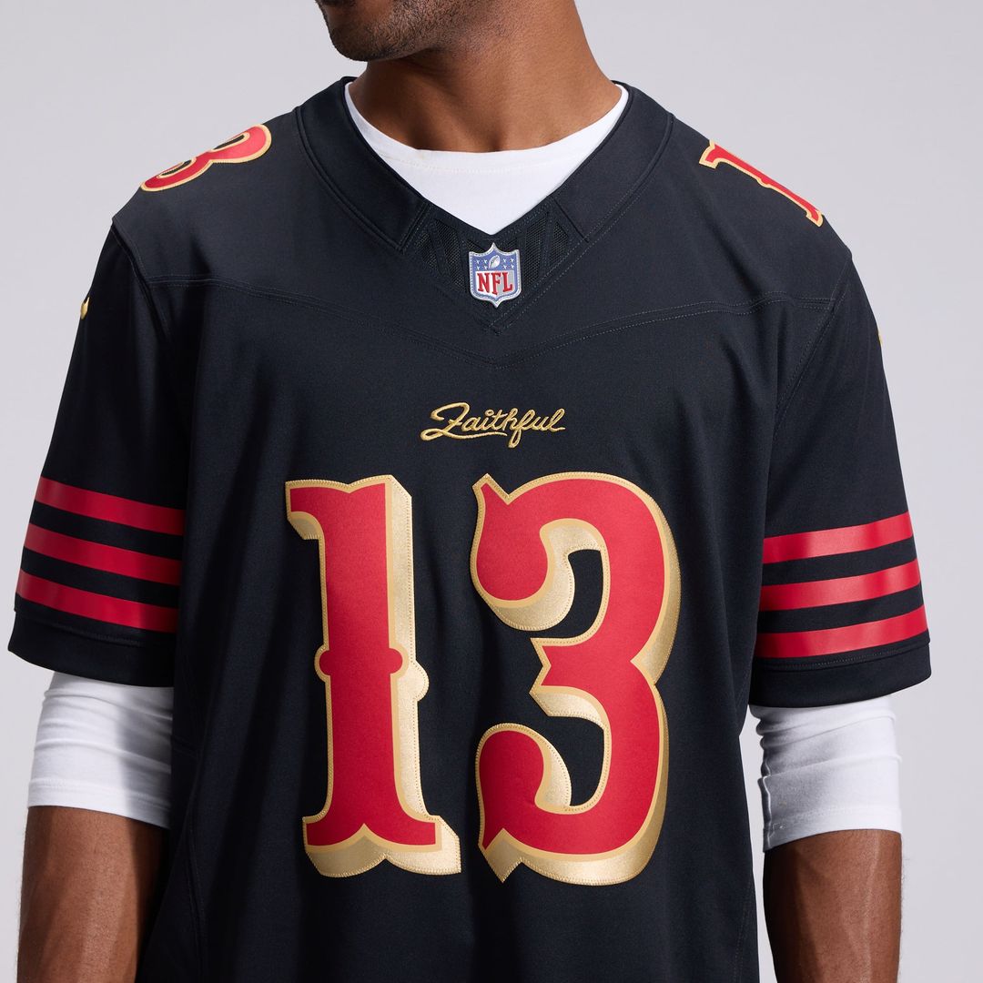 Brock Purdy San Francisco 49ers Nike Black Rivalries Collection Stitched Limited Jersey