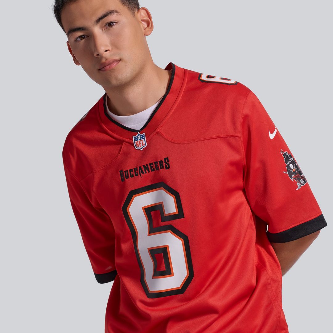 Baker Mayfield Tampa Bay Buccaneers Nike White Away Game Jersey