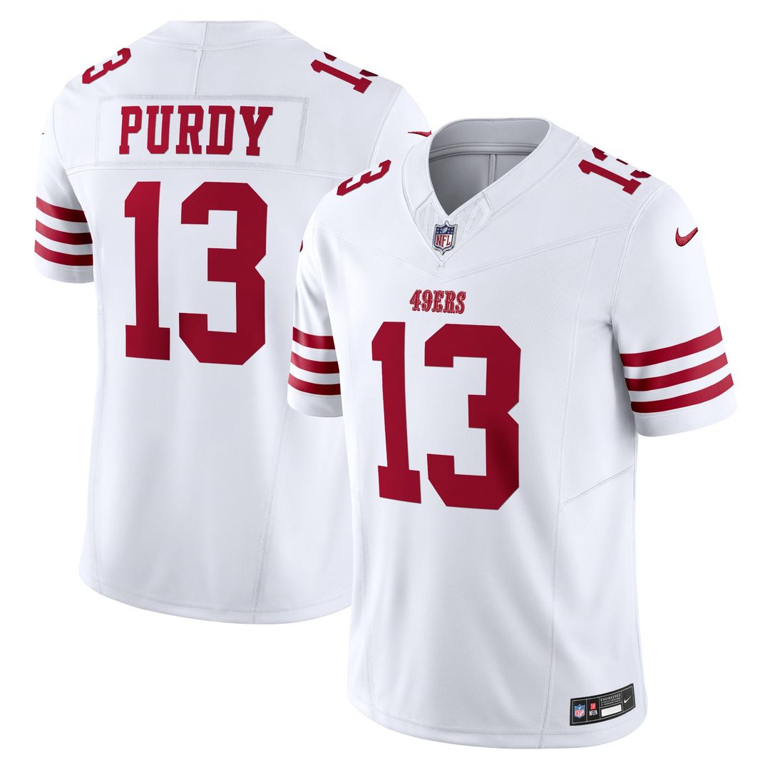 Brock Purdy San Francisco 49ers Nike Scarlet Vapor F.U.S.E. Limited Jersey