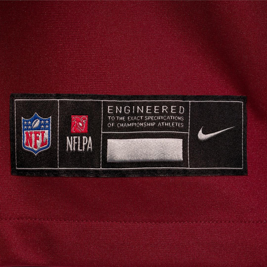 Trey Amos Washington Commanders Nike Burgundy Team Game Jersey