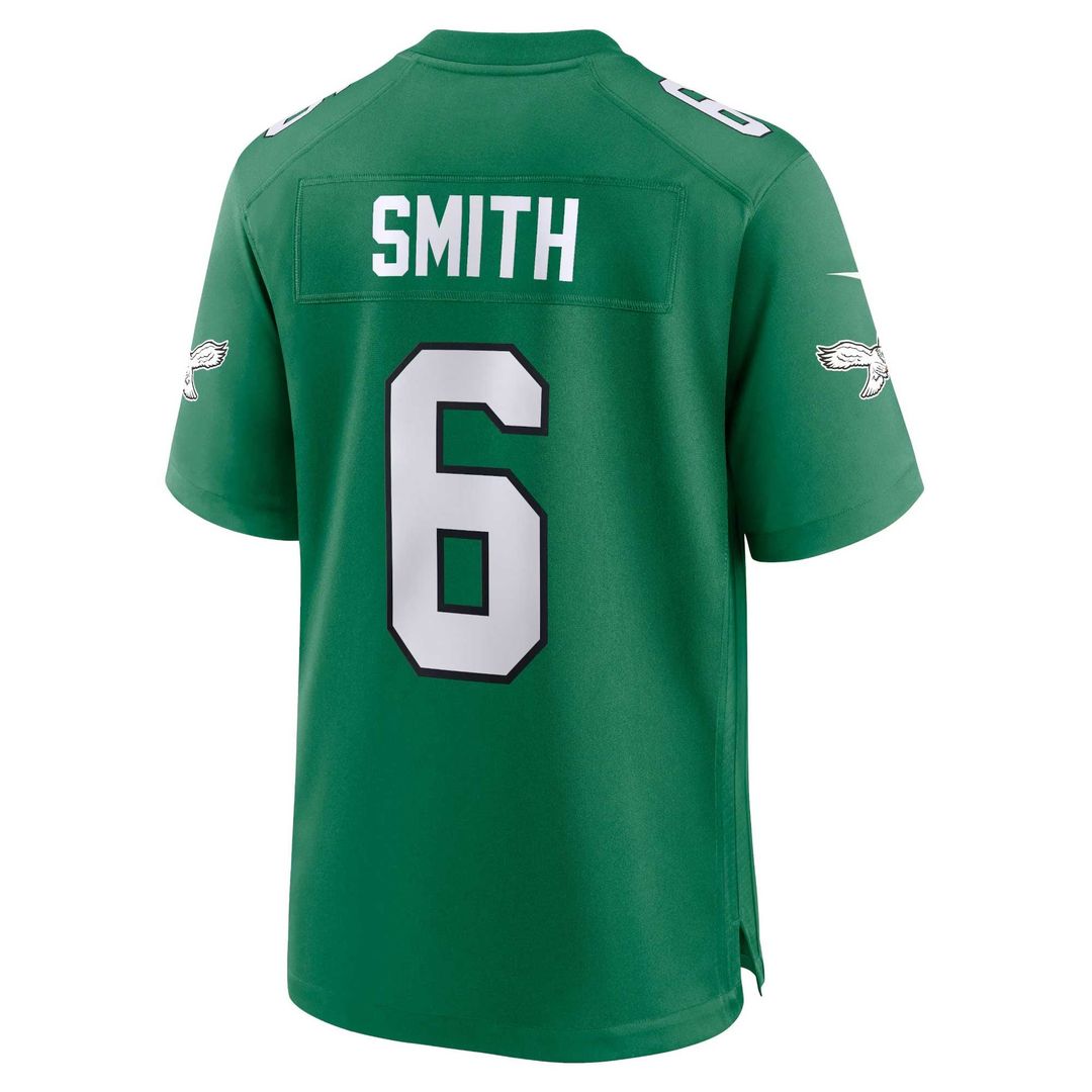 DeVonta Smith Philadelphia Eagles Nike Kelly Green Alternate Game Player Jersey