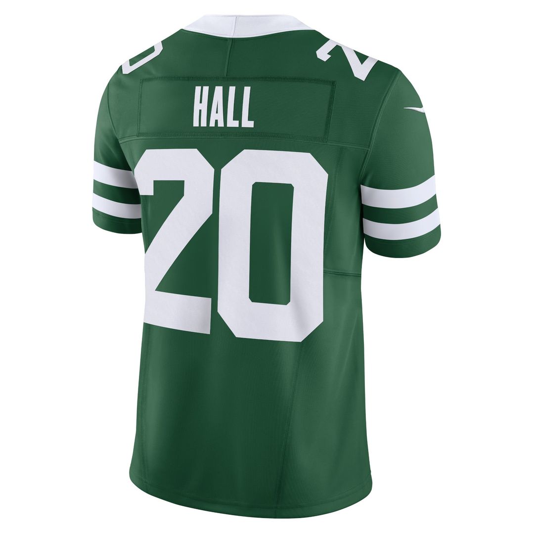 Breece Hall New York Jets Nike Legacy Green Vapor F.U.S.E. Limited Jersey