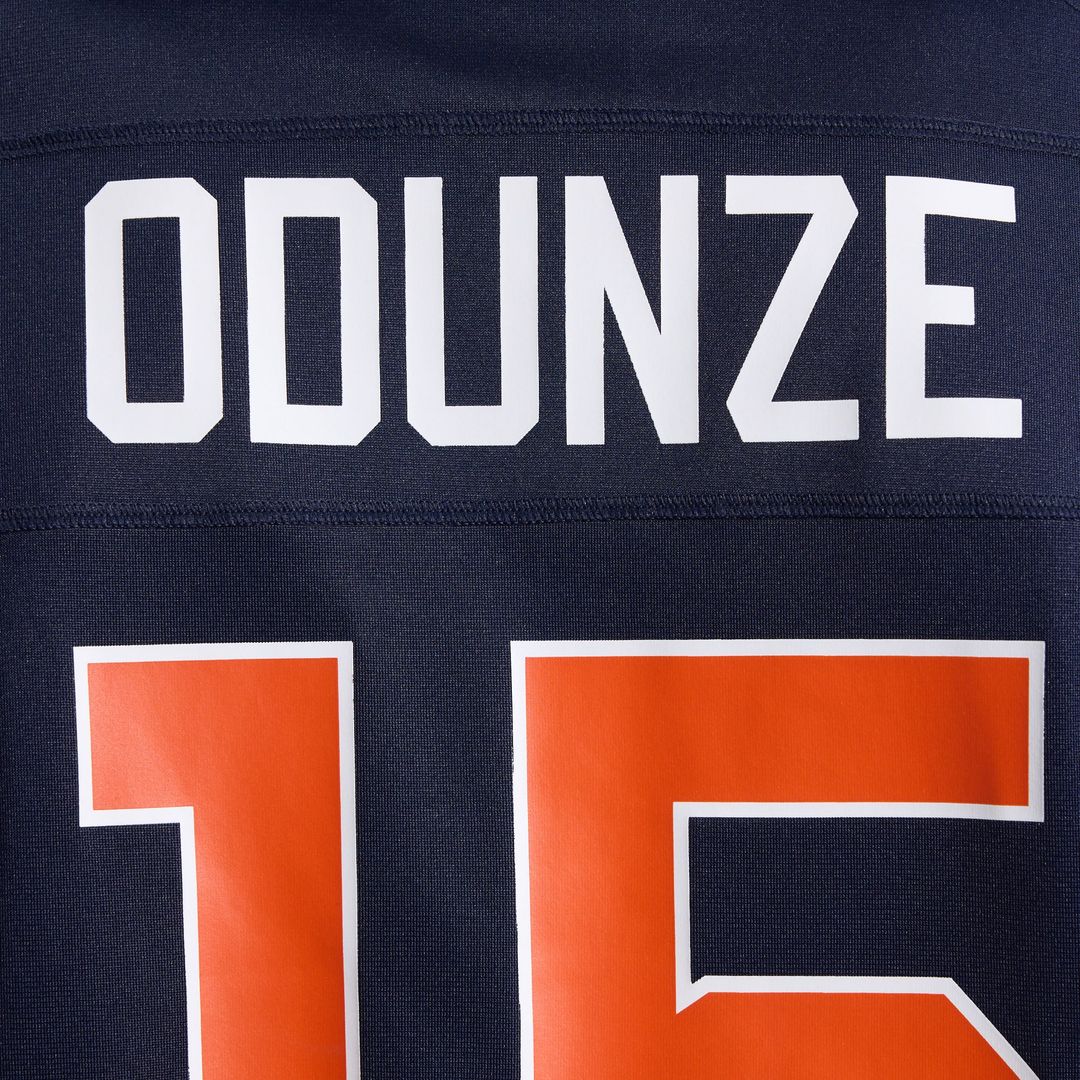 Rome Odunze Chicago Bears Nike Navy 2026 Rivalries Collection Game Jersey