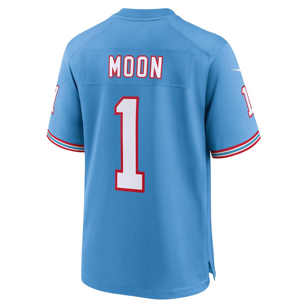 Warren Moon Tennessee Titans Nike Light Blue Retired Player Alternate Game Jersey
