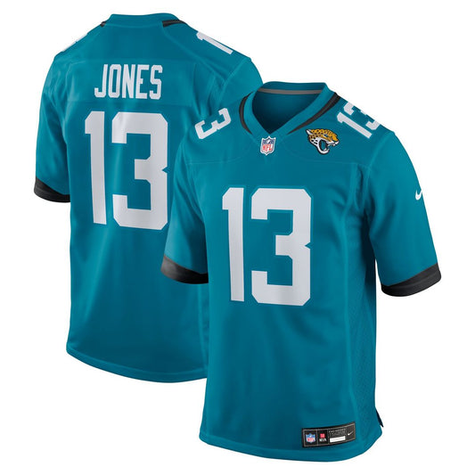 Tim Jones Jacksonville Jaguars Nike Teal Team Game Jersey