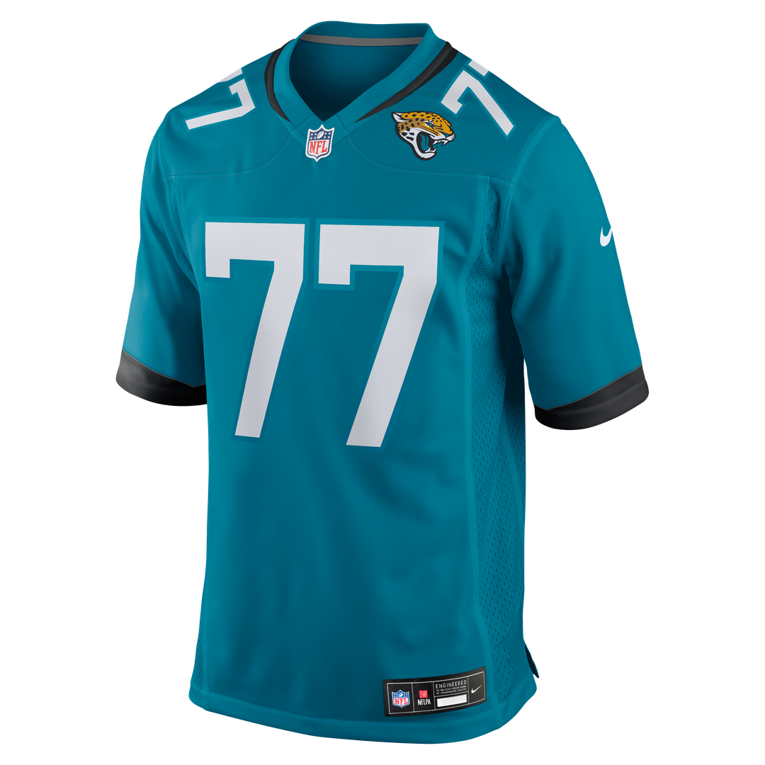 Anton Harrison Jacksonville Jaguars Nike Teal Game Jersey
