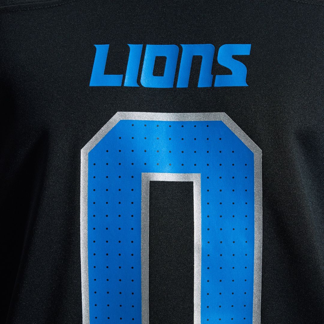 Jahmyr Gibbs Detroit Lions Nike White Game Player Jersey