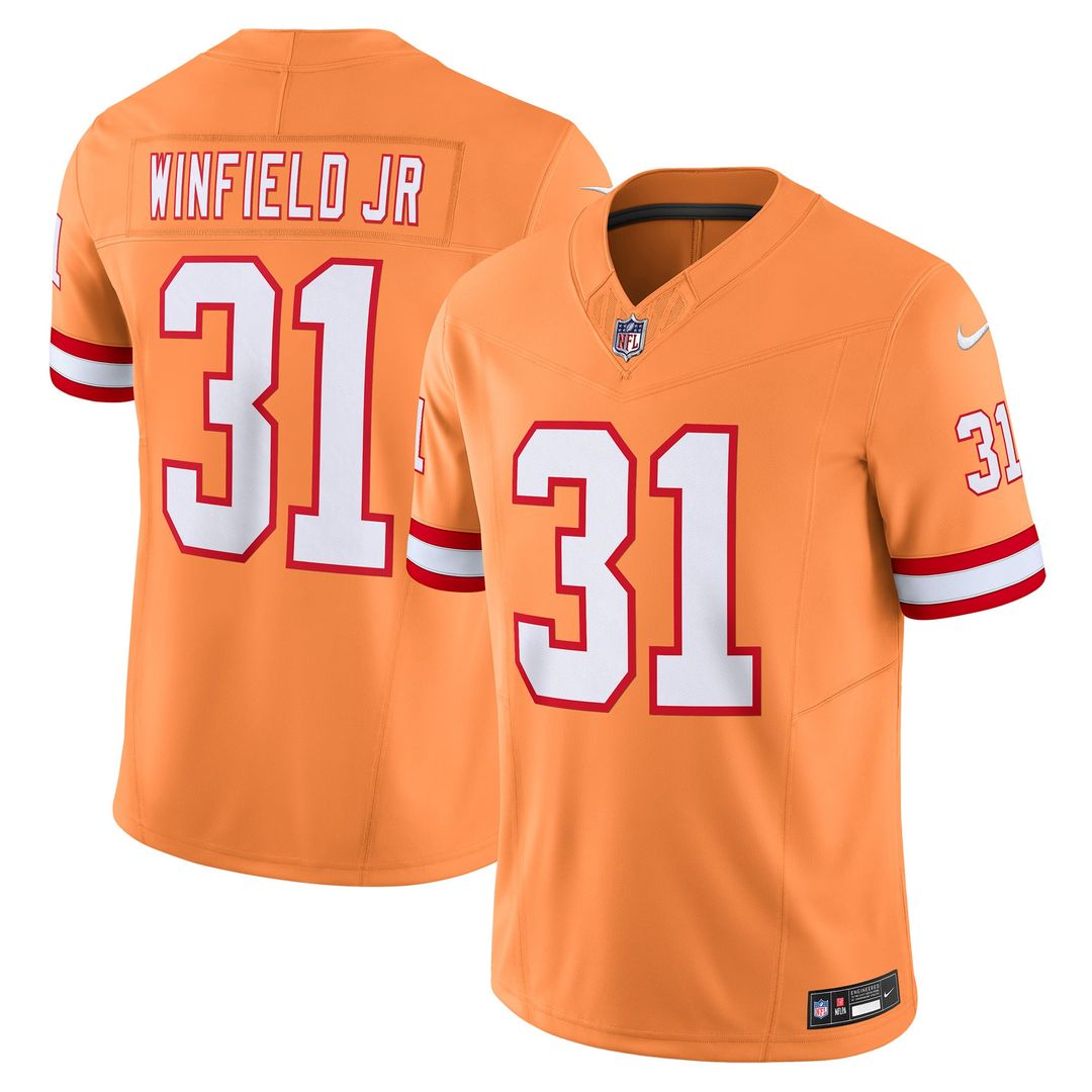 Antoine Winfield Jr. Tampa Bay Buccaneers Nike Orange Vapor F.U.S.E. Limited Jersey