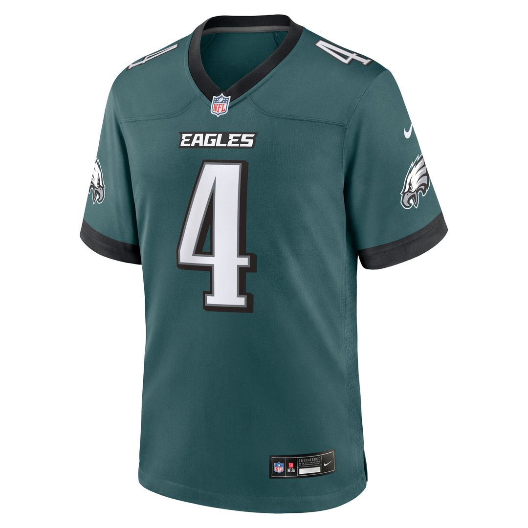 Jake Elliott Philadelphia Eagles Nike Midnight Green Team Game Jersey