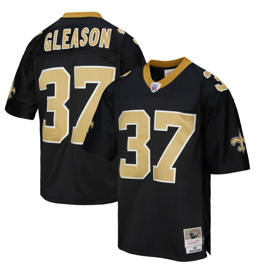 Steve Gleason New Orleans Saints Mitchell & Ness Black Legacy Replica Jersey
