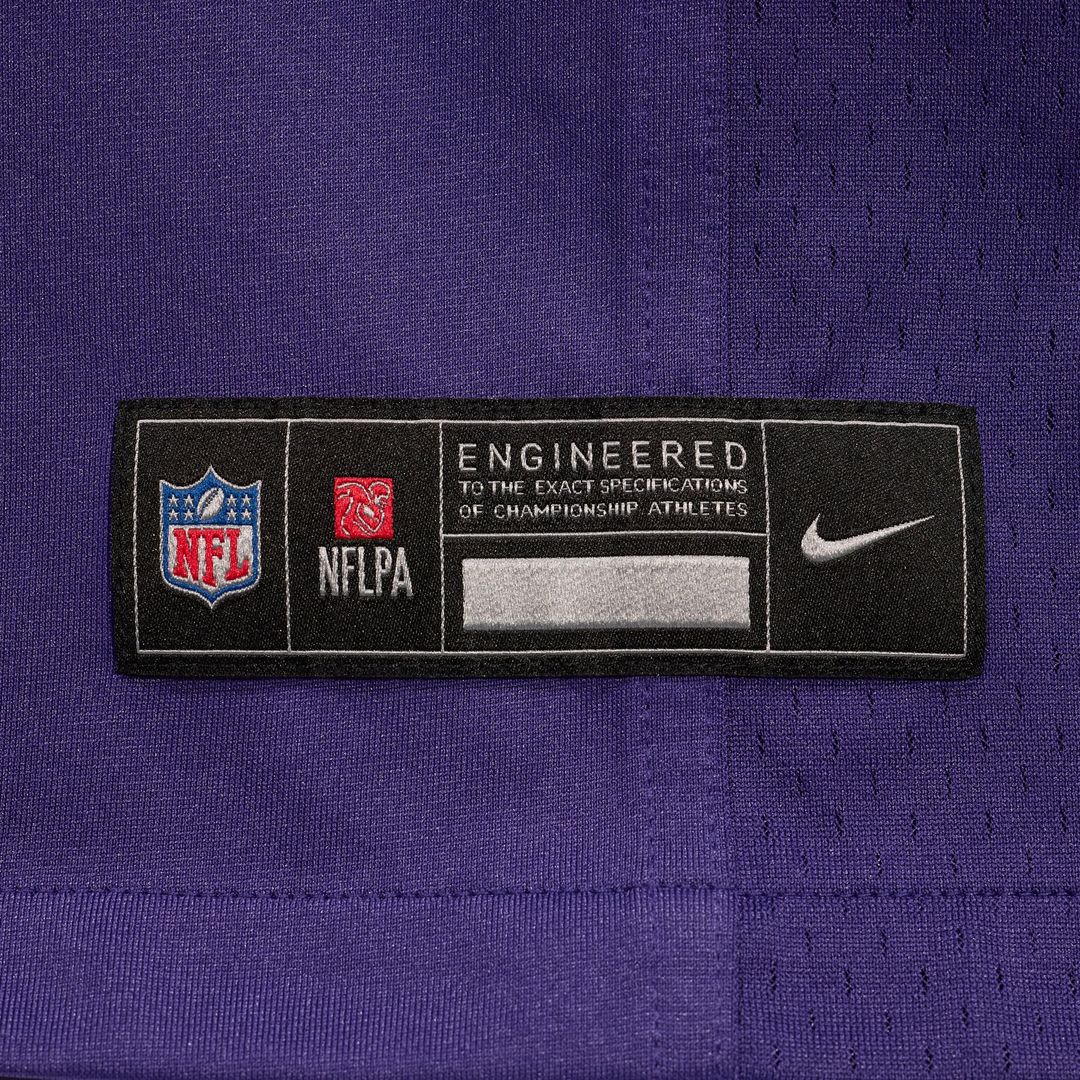 Tony Siragusa Baltimore Ravens Nike Purple Game Retired Player Jersey
