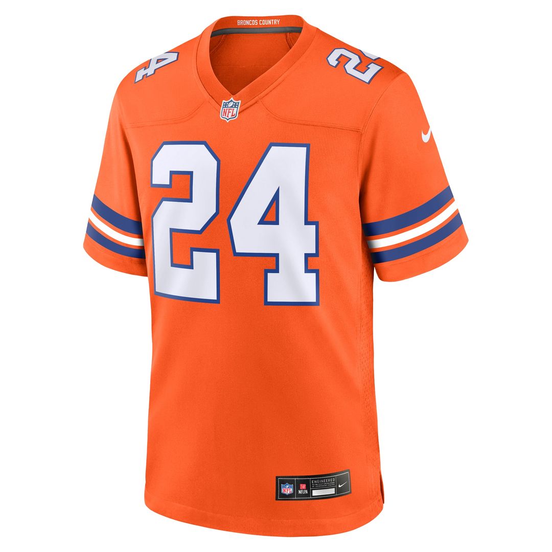 Champ Bailey Denver Broncos Nike Orange Retired Player Alternate Game Jersey