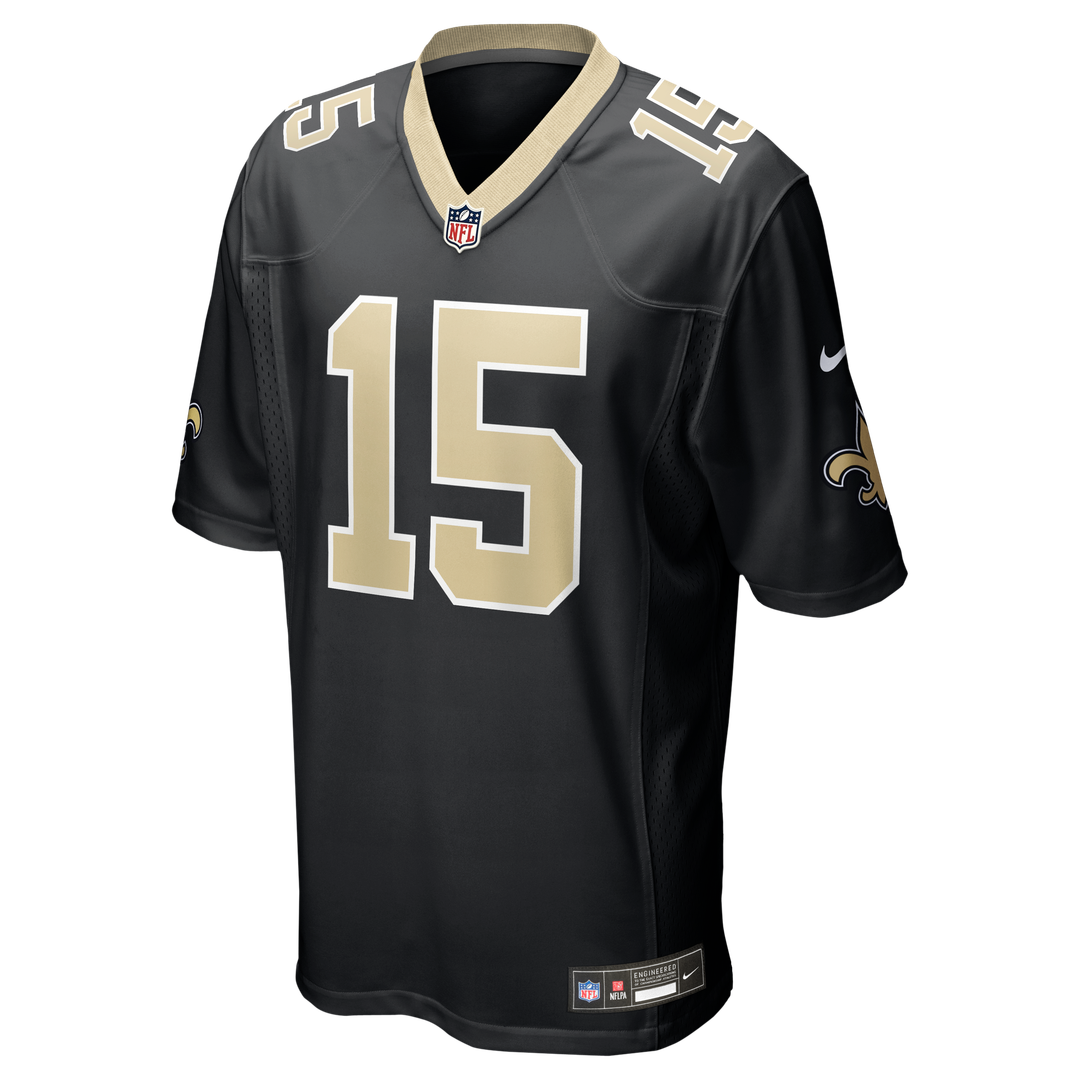 Mason Tipton New Orleans Saints Nike Black Team Game Jersey