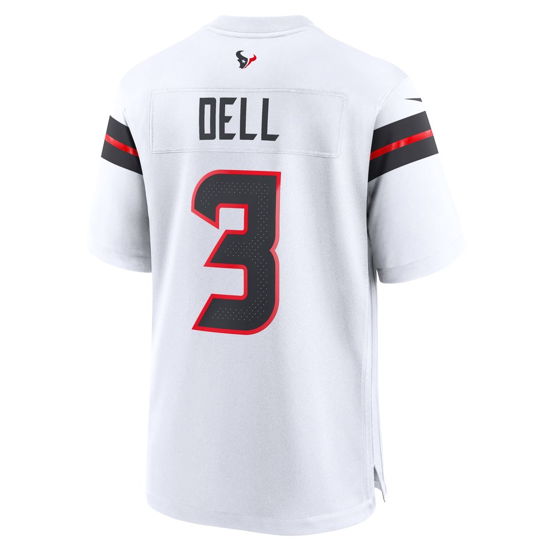 Tank Dell Houston Texans Nike White Game Jersey