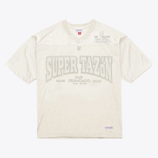 Bad Bunny x Super Tazón Cream Bad Bunny Legacy Jersey