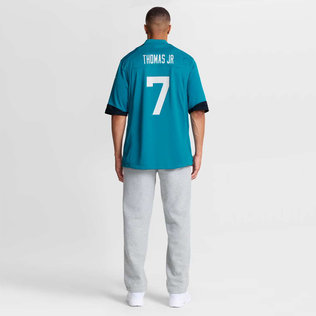 Brian Thomas Jr Jacksonville Jaguars Nike Teal Player Game Jersey