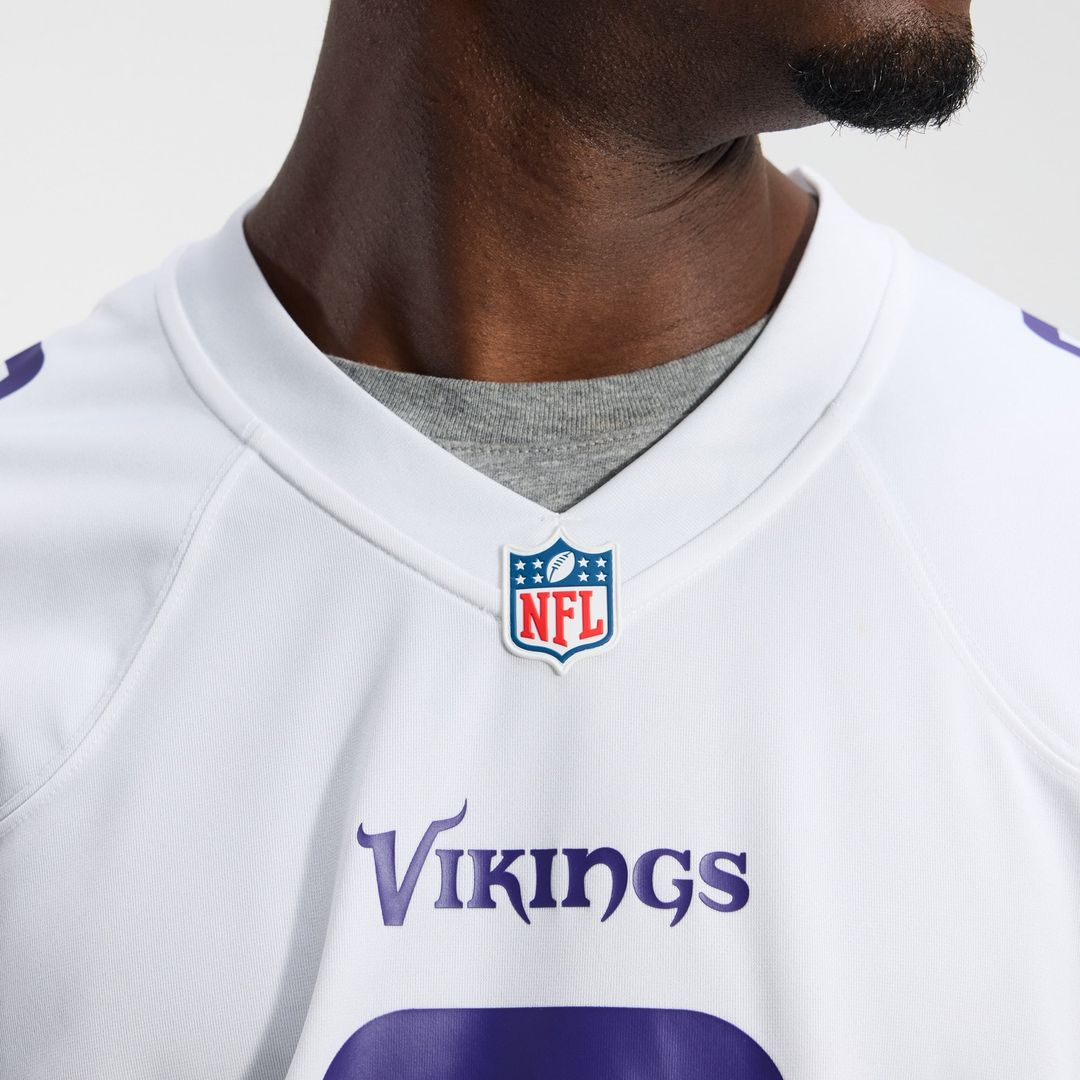 J.J. McCarthy Minnesota Vikings Nike Purple 2nd Alternate Player Game Jersey
