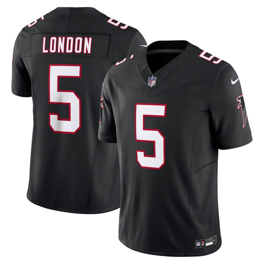 Drake London Atlanta Falcons Nike Black Vapor F.U.S.E. Limited Jersey