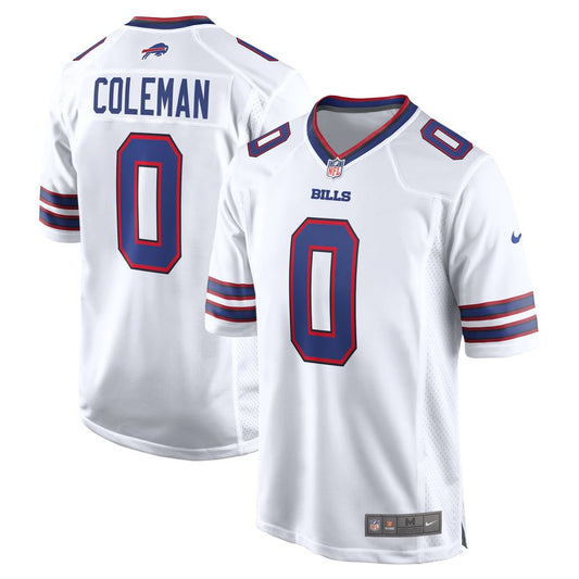 Keon Coleman Buffalo Bills Nike White Game Jersey