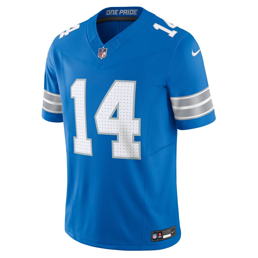 Amon-Ra St. Brown Detroit Lions Nike Blue Vapor F.U.S.E. Limited Jersey