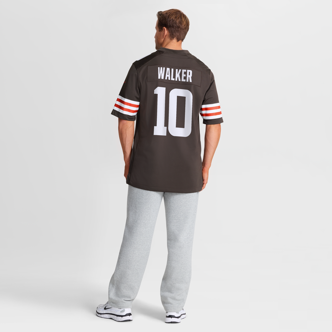 Phillip Walker Cleveland Browns Nike Brown Team Game Jersey
