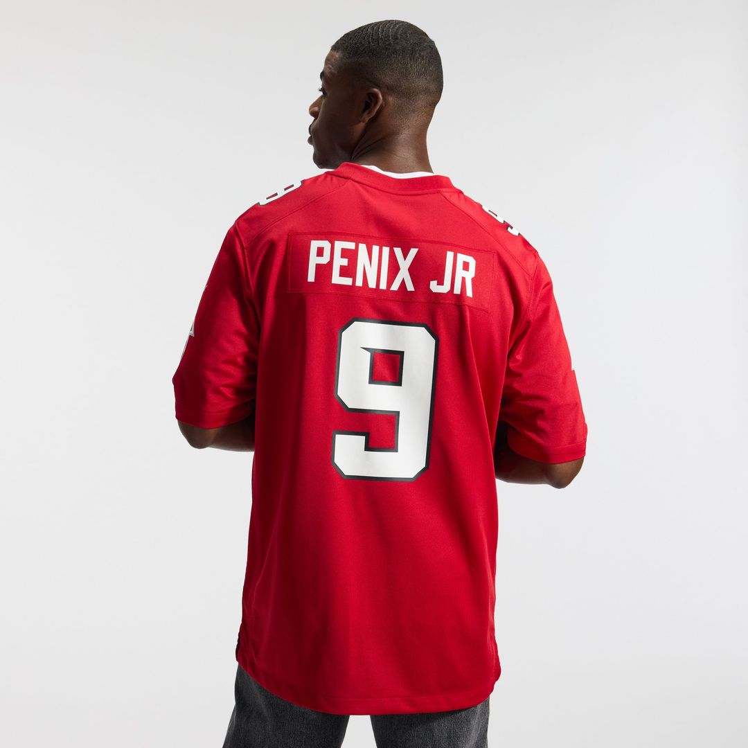 Michael Penix Jr. Atlanta Falcons Nike Red Game Jersey