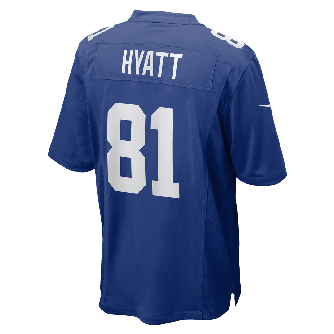 Jalin Hyatt New York Giants Nike Royal Team Game Jersey