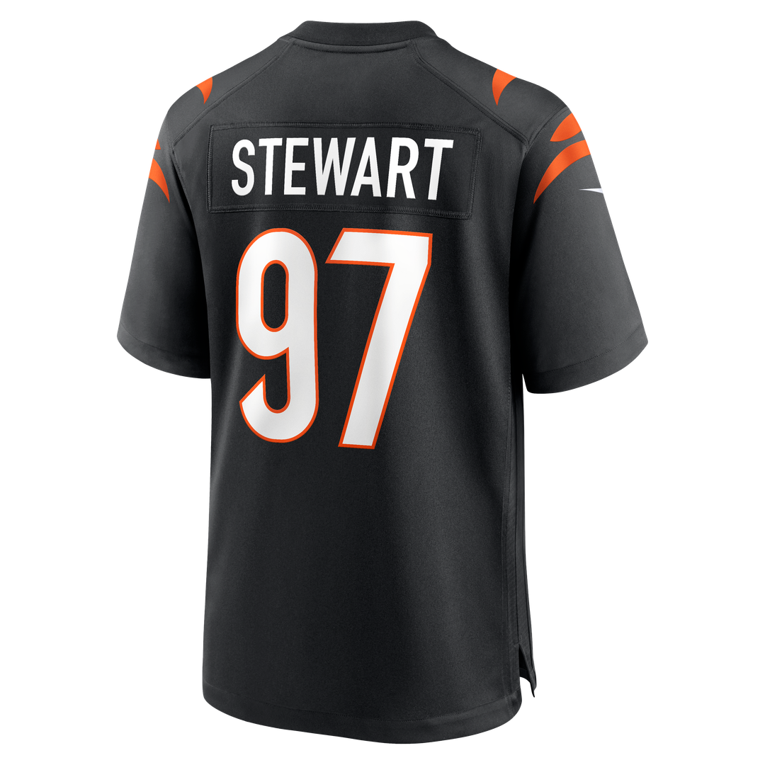 Shemar Stewart Cincinnati Bengals Nike Black Team Game Jersey