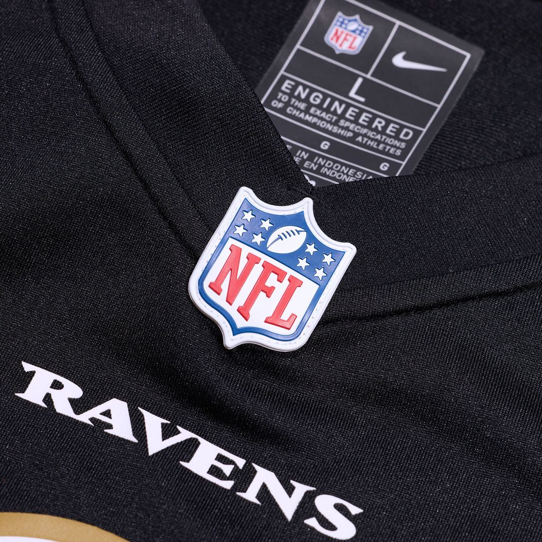 Lamar Jackson Baltimore Ravens Nike Black Alternate Game Jersey
