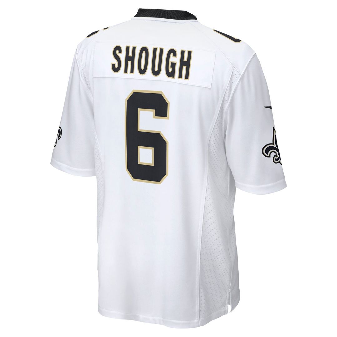 Tyler Shough New Orleans Saints Nike Black Game Jersey