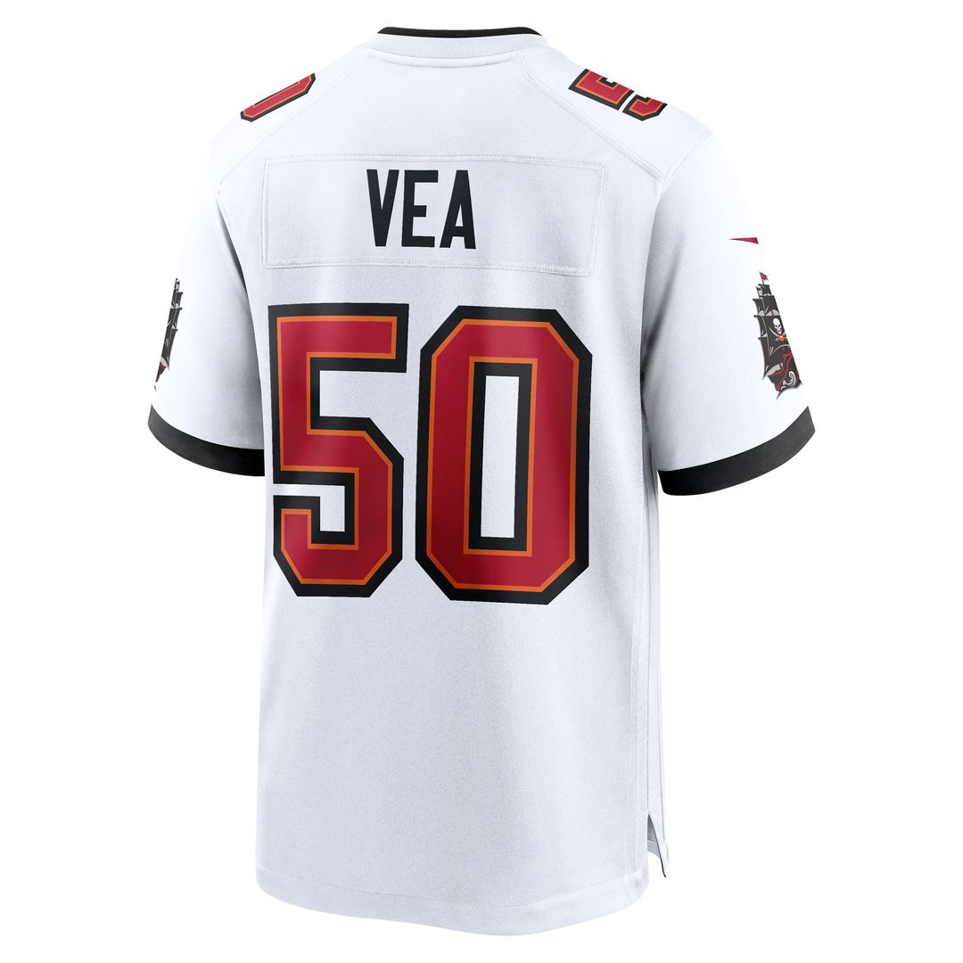Vita Vea Tampa Bay Buccaneers Nike White White Game Jersey