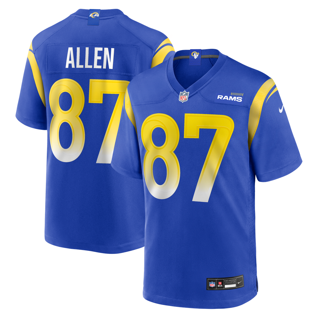 Davis Allen Los Angeles Rams Nike Royal Home Game Jersey