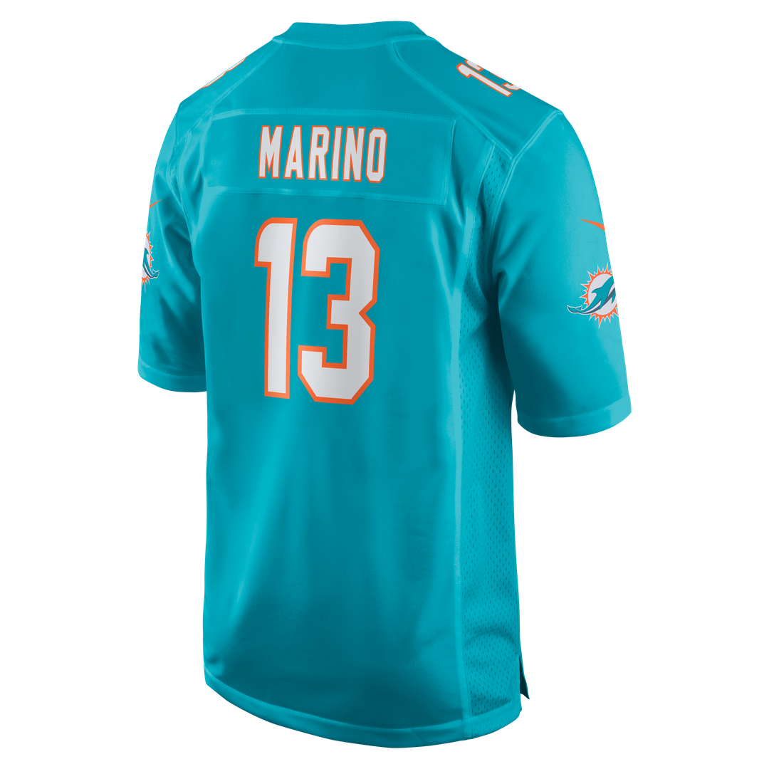 Dan Marino Miami Dolphins Nike Aqua Game Retired Player Jersey