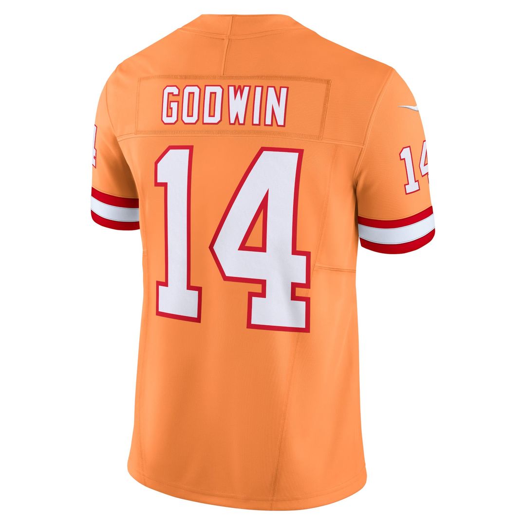 Chris Godwin Tampa Bay Buccaneers Nike Orange Vapor F.U.S.E. Limited Jersey