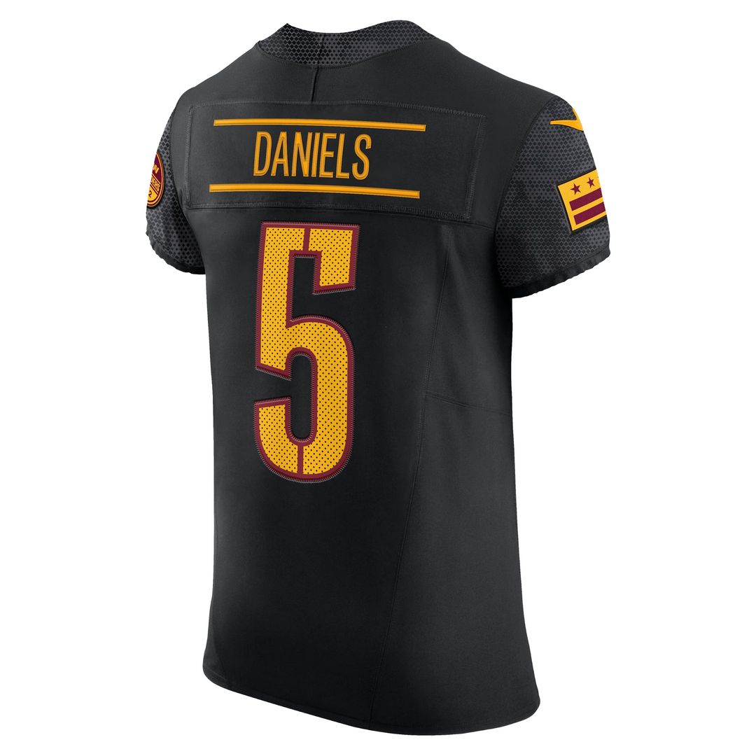 Jayden Daniels Washington Commanders Nike Burgundy Team Vapor F.U.S.E. Elite Jersey