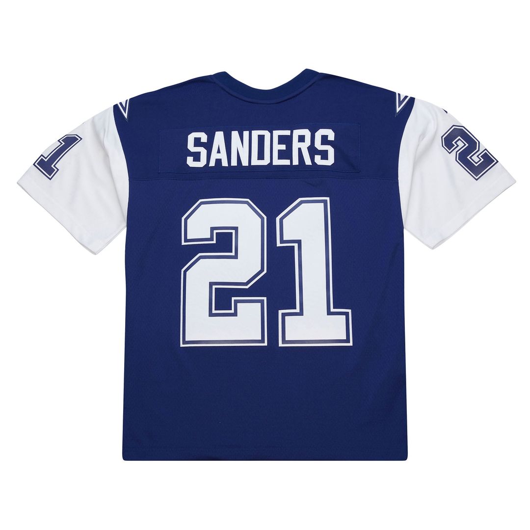 Deion Sanders Dallas Cowboys Mitchell & Ness Navy 1995 Legacy Replica Jersey