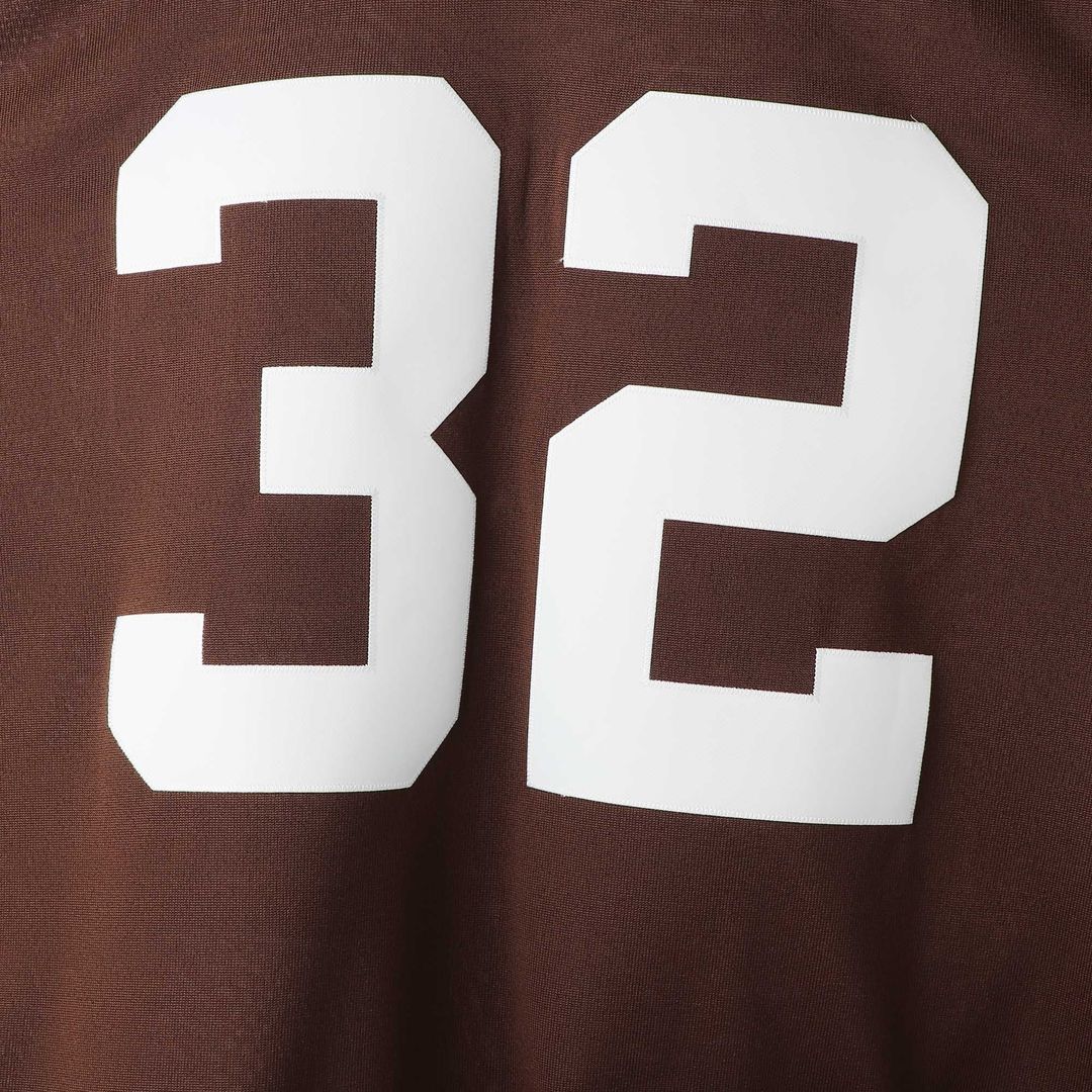 Jim Brown Cleveland Browns 1964 Mitchell & Ness Brown Authentic Throwback Retired Player Jersey