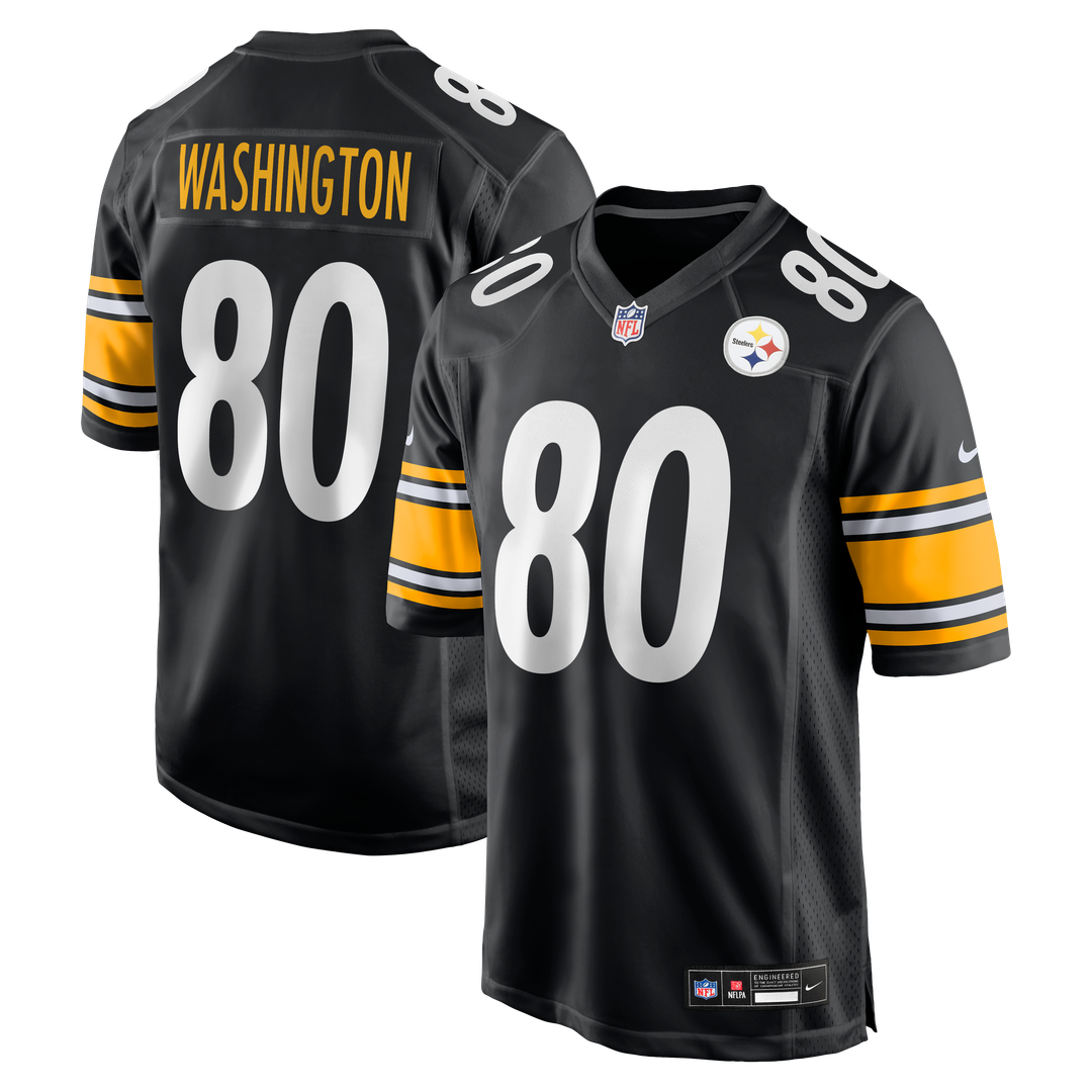Darnell Washington Pittsburgh Steelers Nike Black Game Jersey