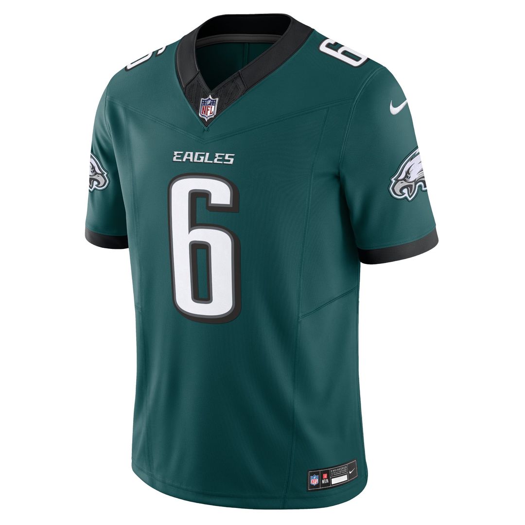 DeVonta Smith Philadelphia Eagles Nike Black Alternate Vapor F.U.S.E. Limited Jersey