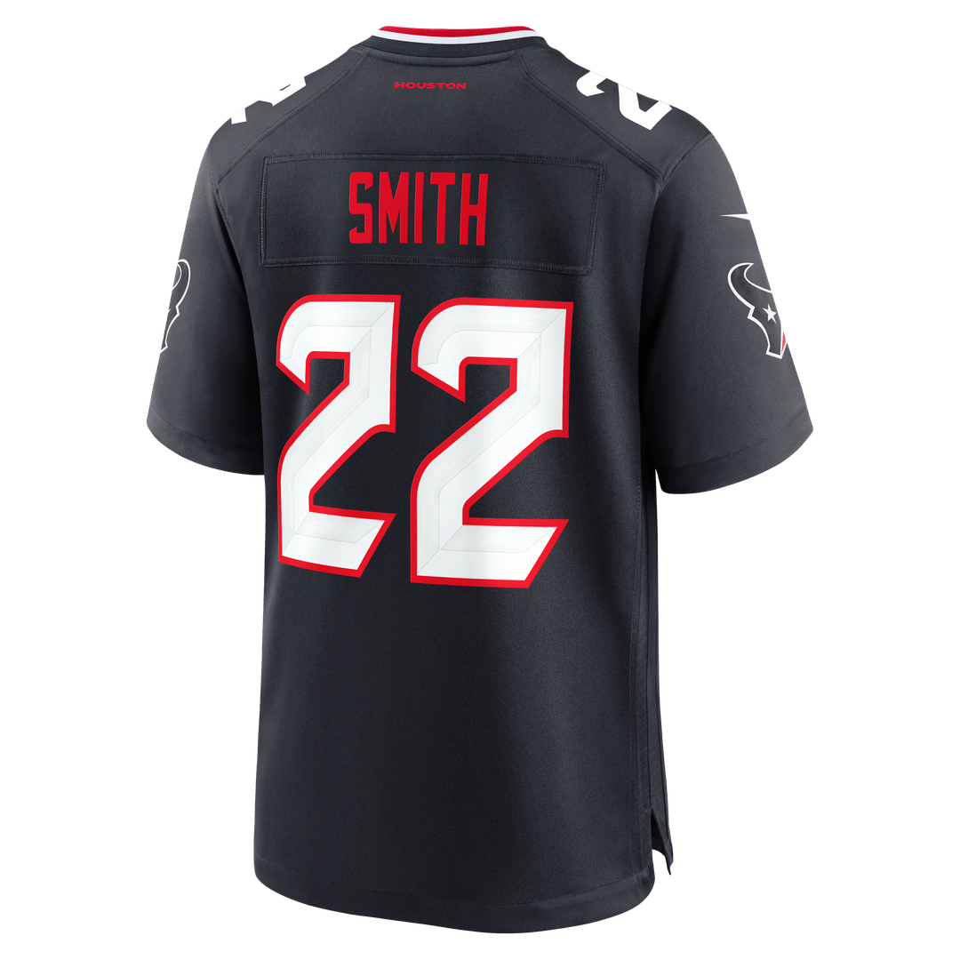 Jaylin Smith Houston Texans Nike Navy Team Game Jersey