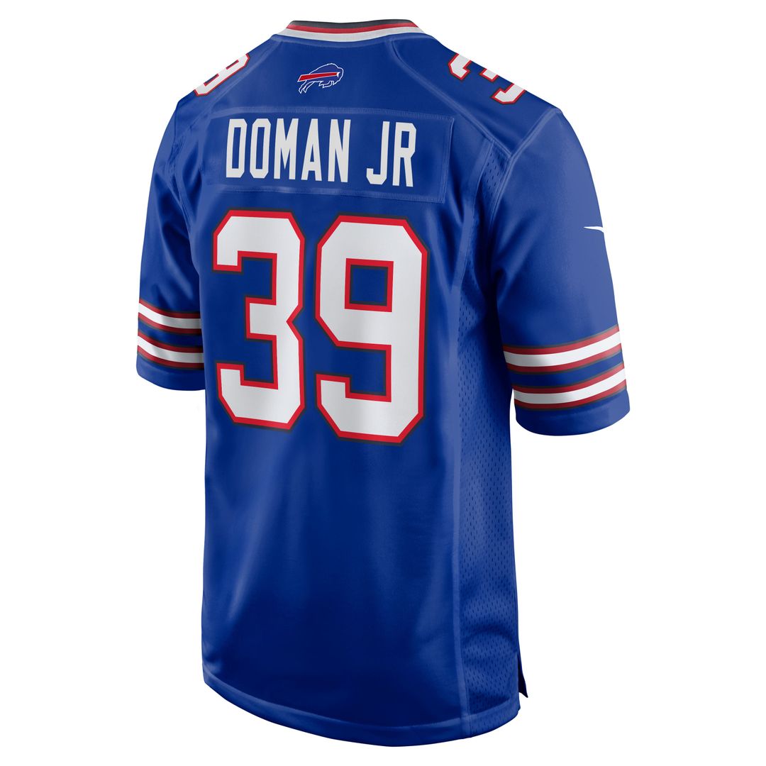 Tommy Doman Jr Buffalo Bills Nike Royal Team Game Jersey