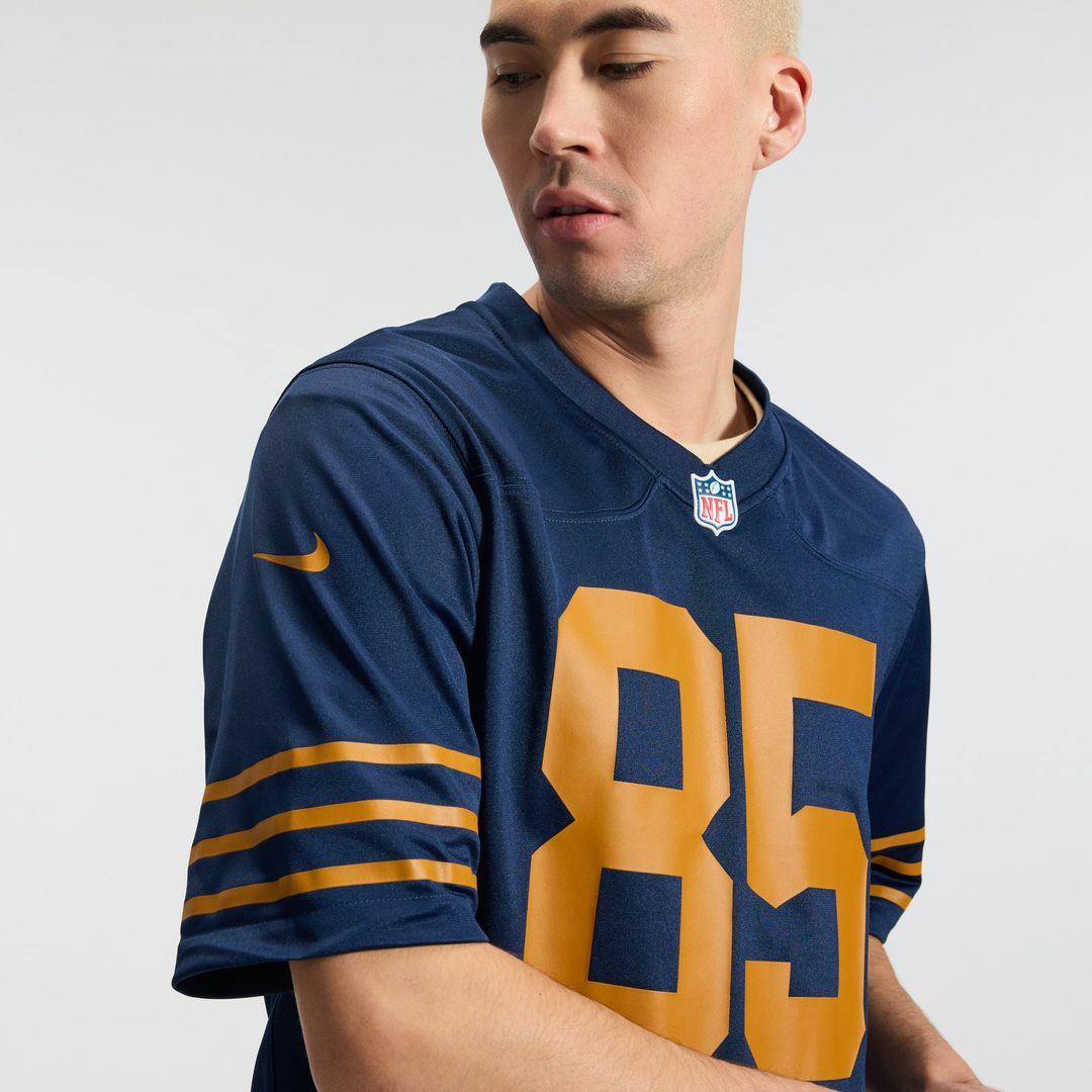Tucker Kraft Green Bay Packers Nike Navy Alternate Game Jersey