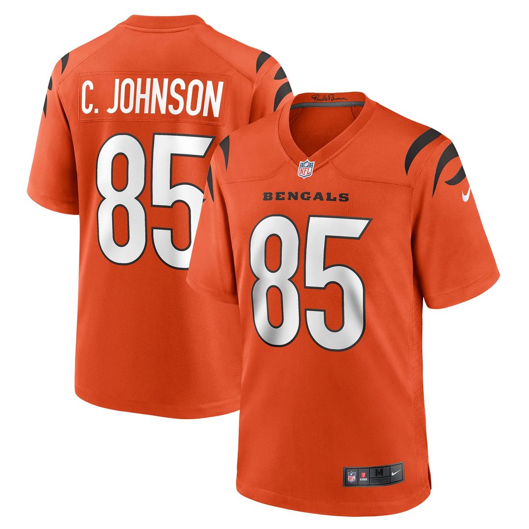 Chad Johnson Cincinnati Bengals Nike Orange Retired Player Alternate Game Jersey