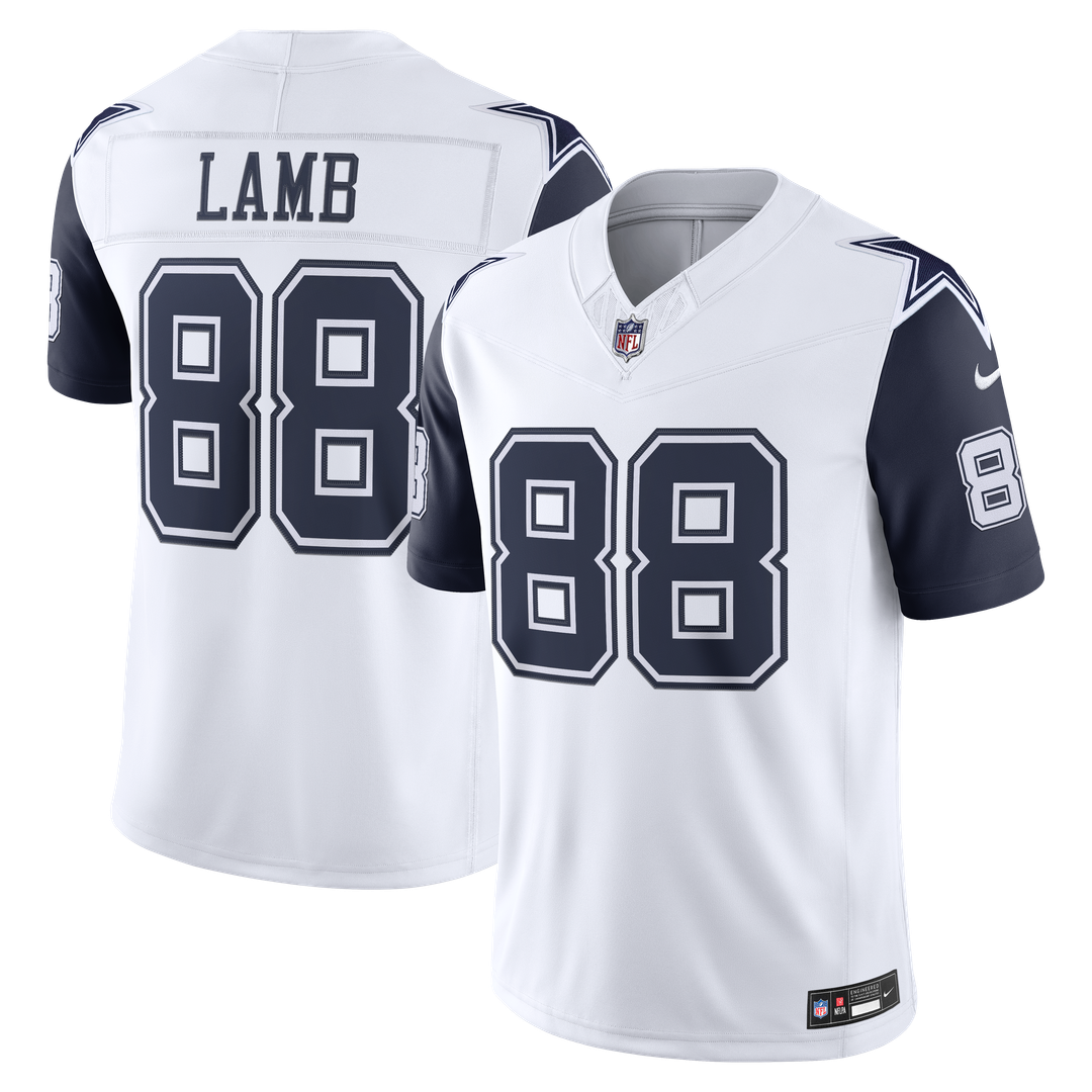 CeeDee Lamb Dallas Cowboys Nike White Alternate Vapor F.U.S.E. Stitched Limited Jersey