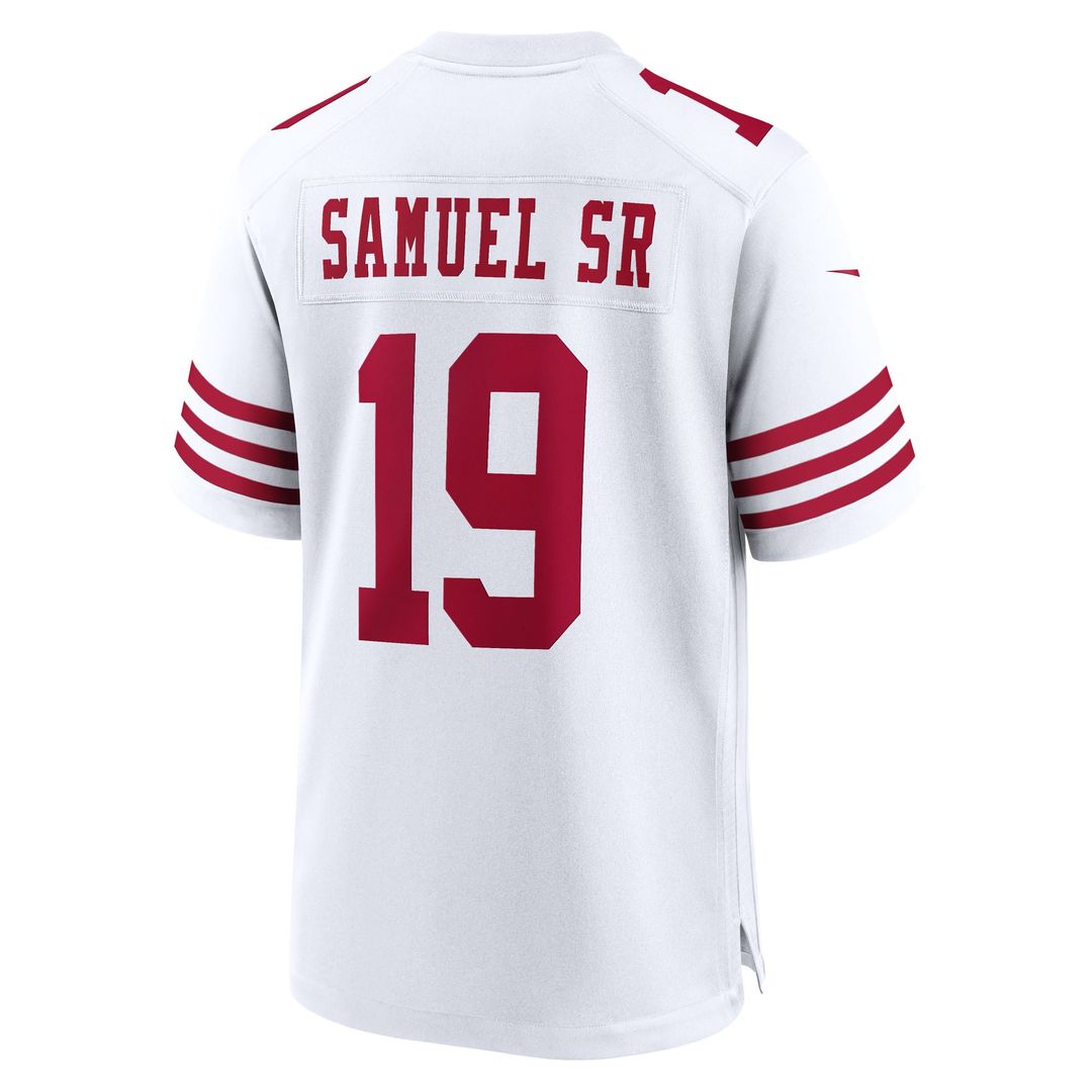 Deebo Samuel Sr San Francisco 49ers Nike Scarlet Team Game Jersey