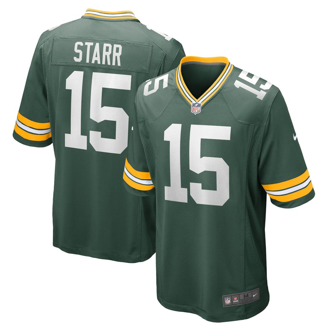 Bart Starr Green Bay Packers Nike Green Retired Player Game Jersey