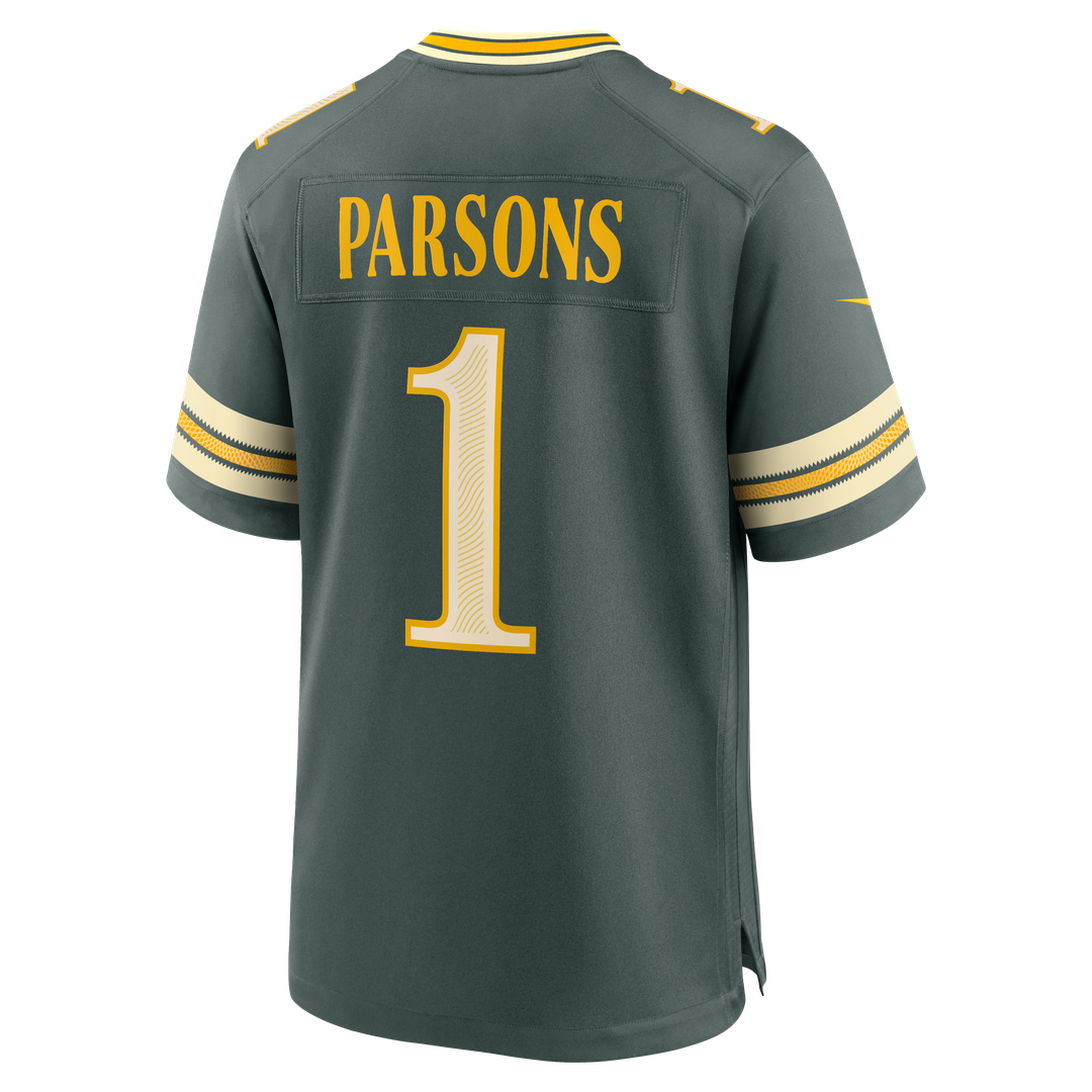 Micah Parsons Green Bay Packers Nike Green 2026 Rivalries Collection Game Jersey